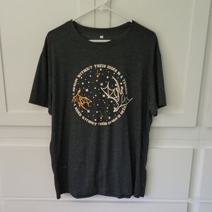 Graphic Tee with Dragon Design